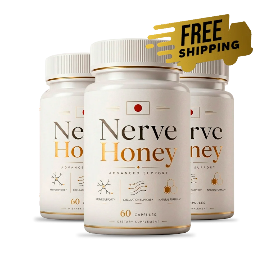 Nerve Honey 3 bottles
